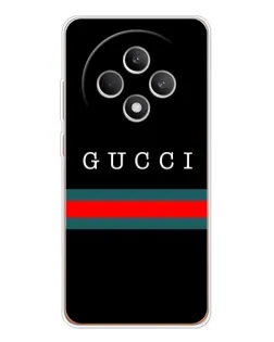 Чехол для OPPO Reno12 FS с картинкой «Gucci — красный пояс»