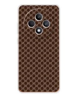 Чохол для OPPO Reno12 FS з картинкою «Gucci — шоколадна сітка»