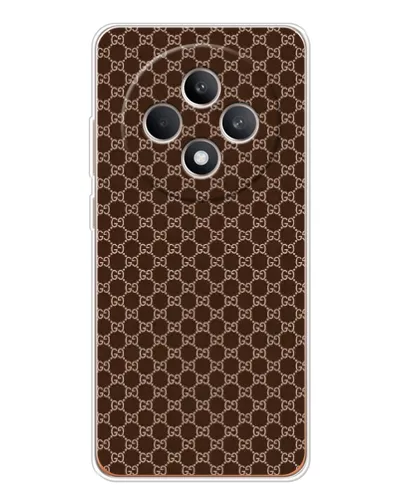 Чохол для OPPO Reno12 FS з картинкою «Gucci — шоколадна сітка» Чохол для OPPO Reno12 FS з картинкою «Gucci — шоколадна сітка»