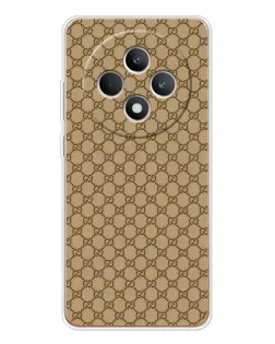 Чохол для OPPO Reno12 FS з картинкою «Gucci — класичний беж»