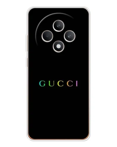 Чохол для OPPO Reno12 FS з картинкою «Gucci — неоновий мінімалізм» Чохол для OPPO Reno12 FS з картинкою «Gucci — неоновий мінімалізм»
