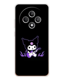 Чехол для OPPO Reno12 FS с картинкой «Электрическая Kuromi»