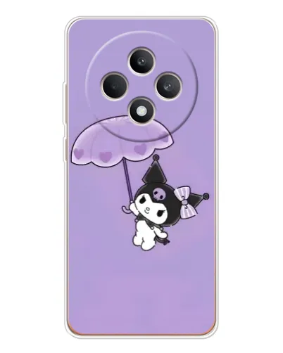 Чехол для OPPO Reno12 FS с картинкой «Kuromi с зонтиком» Чехол для OPPO Reno12 FS с картинкой «Kuromi с зонтиком»