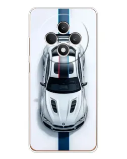 Чехол для OPPO Reno12 FS с картинкой «Вид сверху — BMW M» Чехол для OPPO Reno12 FS с картинкой «Вид сверху — BMW M»
