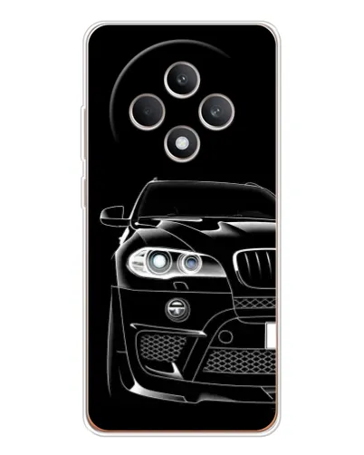 Чехол для OPPO Reno12 FS с картинкой «Темный силуэт BMW» Чехол для OPPO Reno12 FS с картинкой «Темный силуэт BMW»