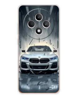 Чехол для OPPO Reno12 FS с картинкой «BMW в свете фар»