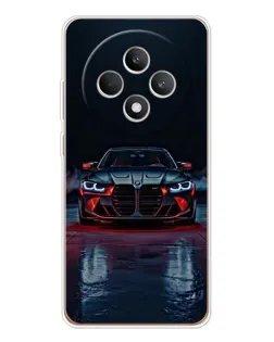 Чехол для OPPO Reno12 FS с картинкой «BMW на мокрой дороге»