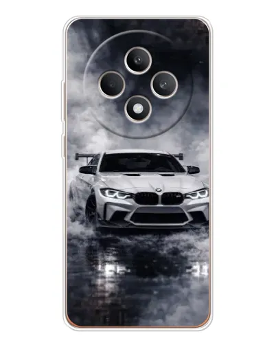 Чехол для OPPO Reno12 FS с картинкой «BMW сквозь туман» Чехол для OPPO Reno12 FS с картинкой «BMW сквозь туман»