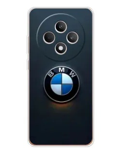 Чехол для OPPO Reno12 FS с картинкой «Логотип BMW — минимализм»