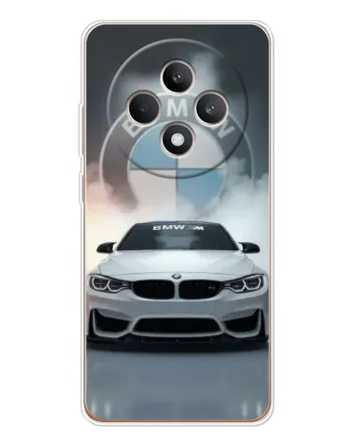 Чохол для OPPO Reno12 FS з картинкою «BMW в білому диму» Чохол для OPPO Reno12 FS з картинкою «BMW в білому диму»