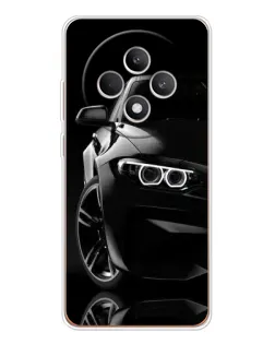 Чохол для OPPO Reno12 FS з картинкою «Чорна BMW — профіль»