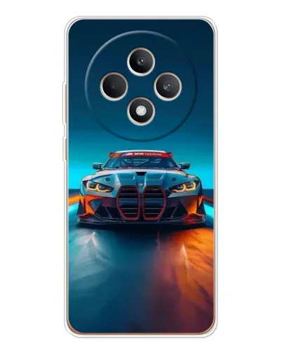 Чохол для OPPO Reno12 FS з картинкою «BMW — вогні неону» Чохол для OPPO Reno12 FS з картинкою «BMW — вогні неону»