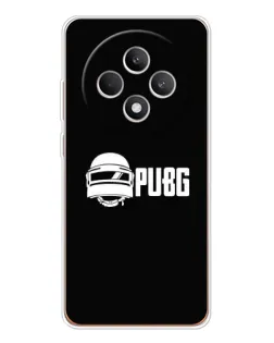Чехол для OPPO Reno12 FS с картинкой «PUBG — классический лого»