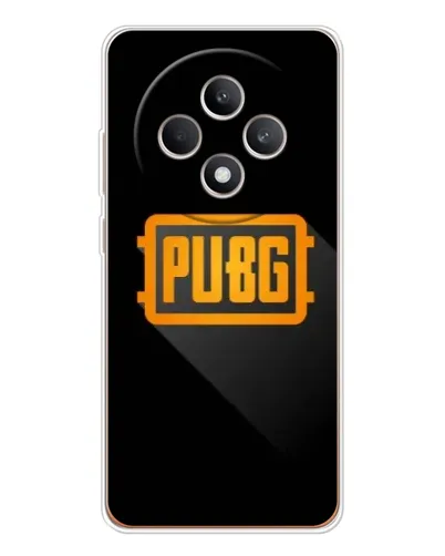 Чехол для OPPO Reno12 FS с картинкой «PUBG — рамка лого»