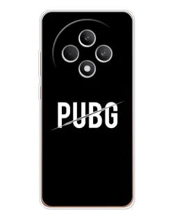 Чехол для OPPO Reno12 FS с картинкой «PUBG — белый логотип»