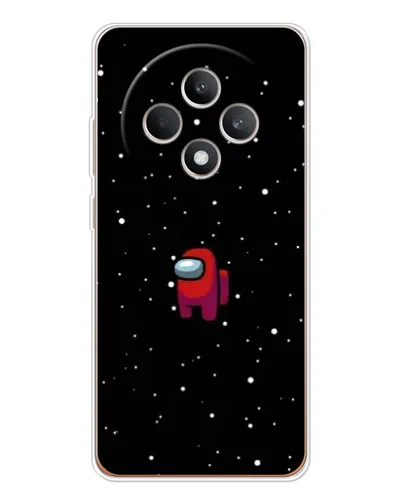 Чехол для OPPO Reno12 FS с картинкой «Красный Among Us» Чехол для OPPO Reno12 FS с картинкой «Красный Among Us»