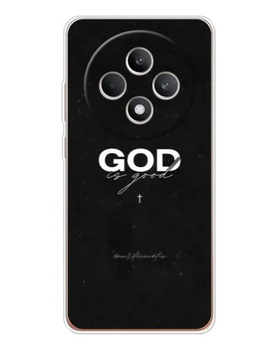 Чехол для OPPO Reno12 FS с картинкой «GOD — Бог над всем» Чехол для OPPO Reno12 FS с картинкой «GOD — Бог над всем»