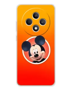Чехол для OPPO Reno12 FS с картинкой «Mickey в круге»