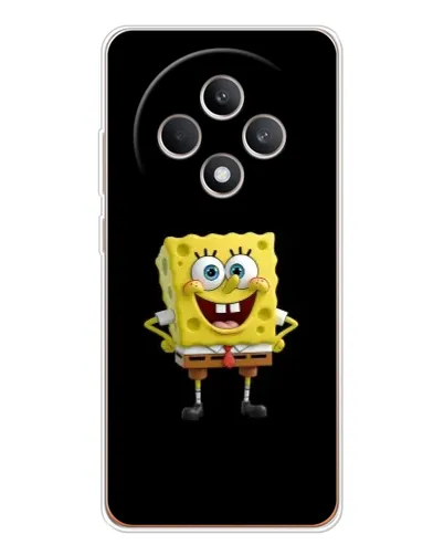 Чехол для OPPO Reno12 FS с картинкой «Классический Губка Боб» Чехол для OPPO Reno12 FS с картинкой «Классический Губка Боб»
