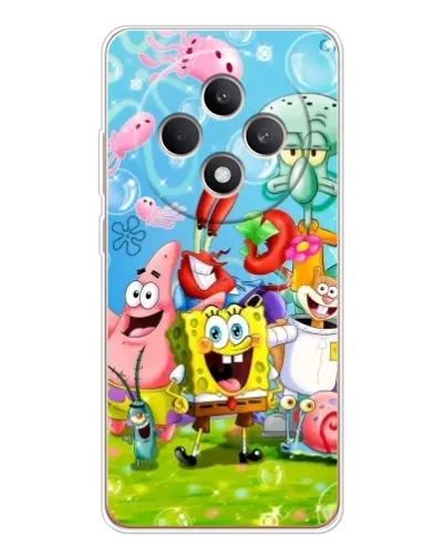 Чехол для OPPO Reno12 FS с картинкой «Губка Боб и друзья» Чехол для OPPO Reno12 FS с картинкой «Губка Боб и друзья»