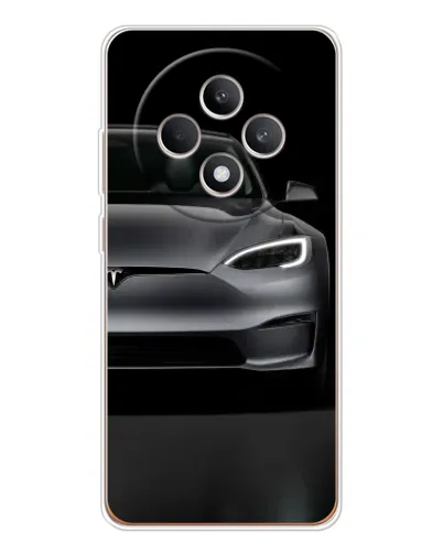Чехол для OPPO Reno12 FS с картинкой «Tesla Model S Look»