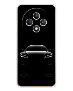 Чехол для OPPO Reno12 FS с картинкой «Силуэт Tesla Night» Чехол для OPPO Reno12 FS с картинкой «Силуэт Tesla Night»