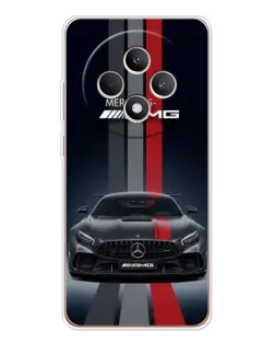 Чохол для OPPO Reno12 FS з картинкою «Mercedes — білий карбон» Чохол для OPPO Reno12 FS з картинкою «Mercedes — білий карбон»