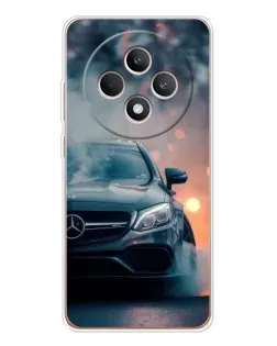Чехол для OPPO Reno12 FS с картинкой «Mercedes — ночной город» Чехол для OPPO Reno12 FS с картинкой «Mercedes — ночной город»