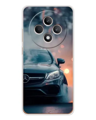 Чехол для OPPO Reno12 FS с картинкой «Mercedes — ночной город» Чехол для OPPO Reno12 FS с картинкой «Mercedes — ночной город»