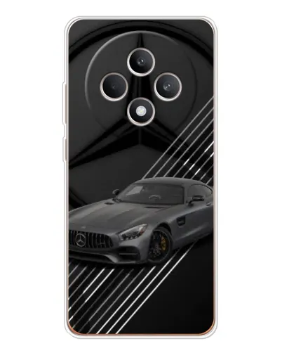 Чехол для OPPO Reno12 FS с картинкой «Mercedes AMG — графика» Чехол для OPPO Reno12 FS с картинкой «Mercedes AMG — графика»