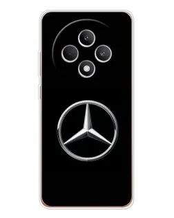 Чехол для OPPO Reno12 FS с картинкой «Mercedes классический лого»