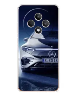 Чехол для OPPO Reno12 FS с картинкой «Mercedes EQ — будущее»