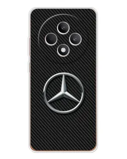 Чехол для OPPO Reno12 FS с картинкой «Карбоновый Mercedes стиль»
