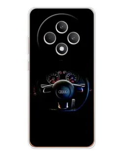 Чохол для OPPO Reno12 FS з картинкою «Салон Audi — кермо» Чохол для OPPO Reno12 FS з картинкою «Салон Audi — кермо»
