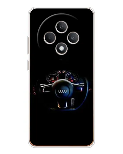 Чехол для OPPO Reno12 FS с картинкой «Салон Audi — руль» Чехол для OPPO Reno12 FS с картинкой «Салон Audi — руль»