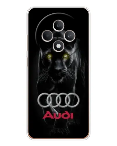 Чехол для OPPO Reno12 FS с картинкой «Пантера и Audi» Чехол для OPPO Reno12 FS с картинкой «Пантера и Audi»