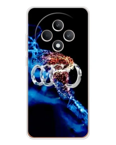 Чехол для OPPO Reno12 FS с картинкой «Энергия лого Audi» Чехол для OPPO Reno12 FS с картинкой «Энергия лого Audi»