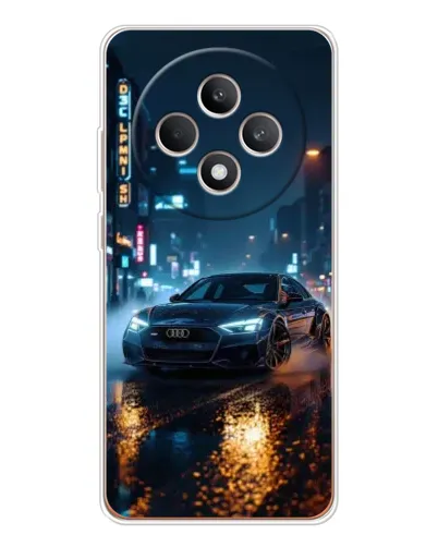 Чехол для OPPO Reno12 FS с картинкой «Ночной город и Audi» Чехол для OPPO Reno12 FS с картинкой «Ночной город и Audi»