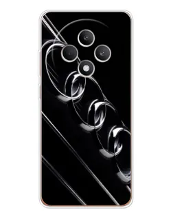 Чехол для OPPO Reno12 FS с картинкой «Audi — абстрактные кольца»