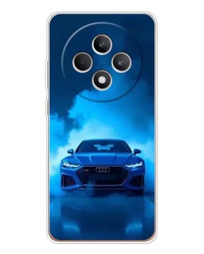 Чехол для OPPO Reno12 FS с картинкой «Audi — голубая энергия» Чехол для OPPO Reno12 FS с картинкой «Audi — голубая энергия»