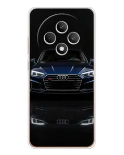 Чехол для OPPO Reno12 FS с картинкой «Audi — ночное отражение»