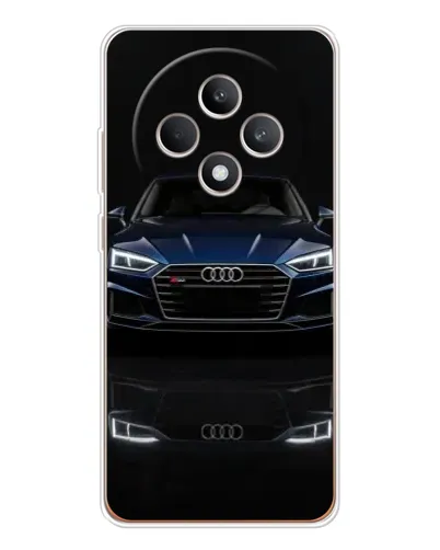 Чехол для OPPO Reno12 FS с картинкой «Audi — ночное отражение» Чехол для OPPO Reno12 FS с картинкой «Audi — ночное отражение»