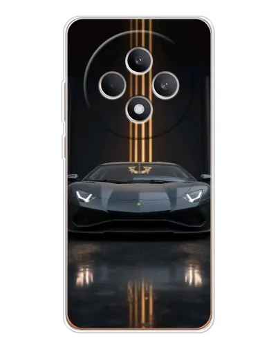 Чехол для OPPO Reno12 FS с картинкой «Lamborghini золотые линии» Чехол для OPPO Reno12 FS с картинкой «Lamborghini золотые линии»