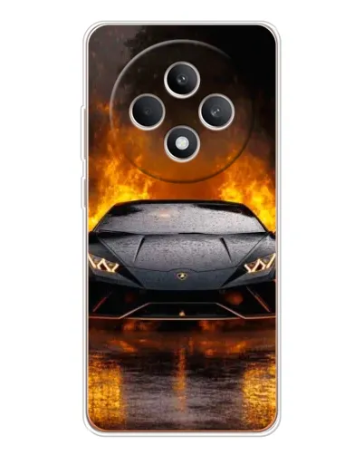 Чехол для OPPO Reno12 FS с картинкой «Lamborghini в огне» Чехол для OPPO Reno12 FS с картинкой «Lamborghini в огне»