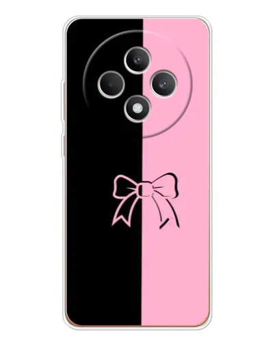 Чехол для OPPO Reno12 FS с картинкой «Половинки банта» Чехол для OPPO Reno12 FS с картинкой «Половинки банта»