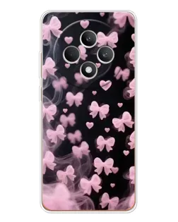 Чехол для OPPO Reno12 FS с картинкой «Неоновое кружево»