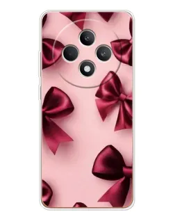 Чехол для OPPO Reno12 FS с картинкой «Бордовый атлас»