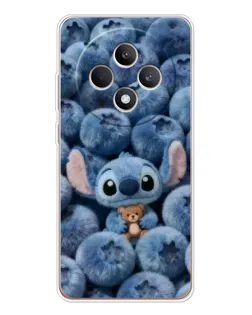 Чехол для OPPO Reno12 FS с картинкой «Стич и голубика» Чехол для OPPO Reno12 FS с картинкой «Стич и голубика»