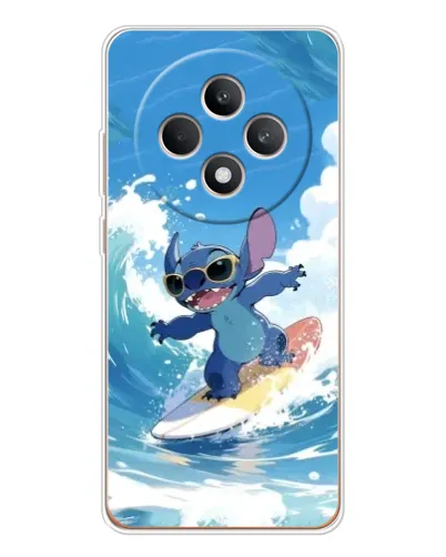 Чехол для OPPO Reno12 FS с картинкой «Стич на волне» Чехол для OPPO Reno12 FS с картинкой «Стич на волне»