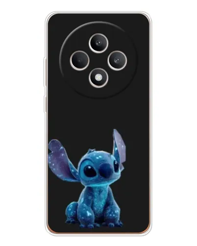 Чехол для OPPO Reno12 FS с картинкой «Стич на черном» Чехол для OPPO Reno12 FS с картинкой «Стич на черном»